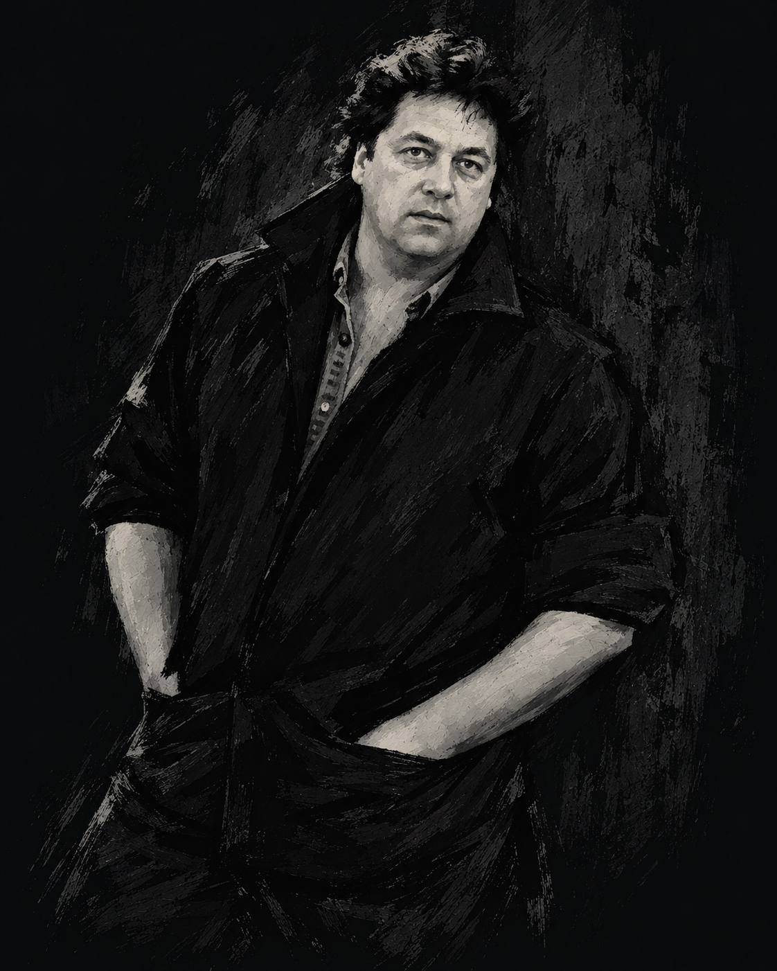 Jackie Leven, circa 1992 · Illustration